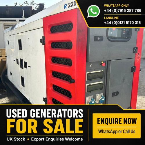 Used 200 kva sdmo - kva, r220,