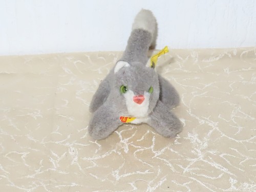 Steiff cat kitty with tag - kitty,
