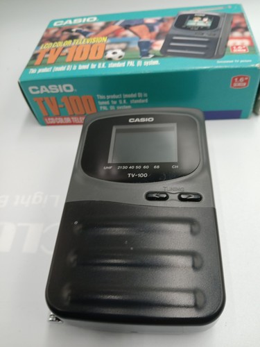 Casio colour television 100 - casio, tv-100