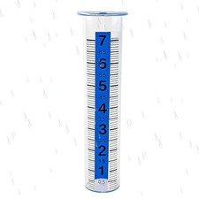 Rain Gauge Outdoor, 8" Large