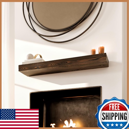 Avana fireplace mantel - avana, shelf