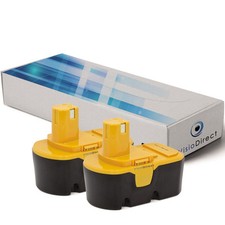 Batch of 2 batteries type BPP1817M for Ryobi 3000mAh 18V - French Company