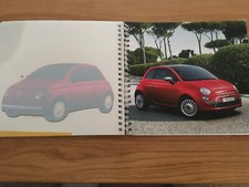 NEW FIAT 500 'YOU ARE WE CAR' BOUND COLOUR SALES BROCHURE NOV.2007 LOUNGE SPORT