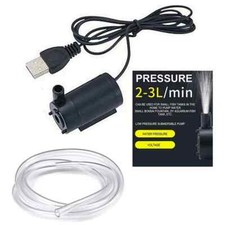 USB Submersible Pump Mini Low Voltage Small Water Pump 3V5V6V Micro 1m Line DC