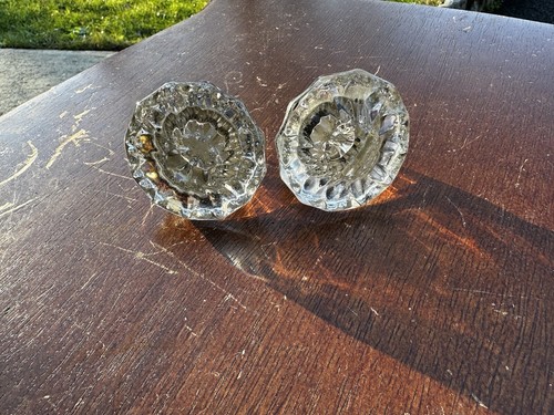 Antique fancy glass brass - antique,