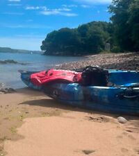 Blue Wave Galaxy Crest Sea sit on top Fishing Kayak with new seat and paddle