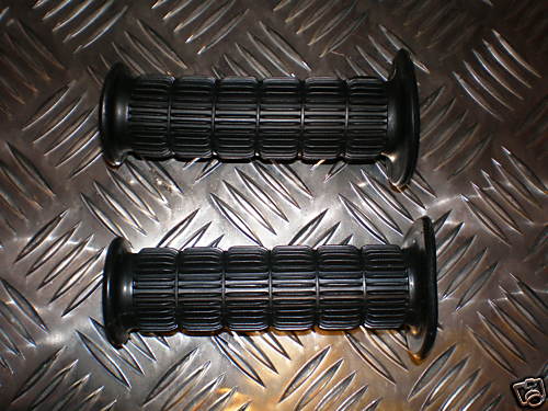 Ribbed handlebar grips for - grips,
