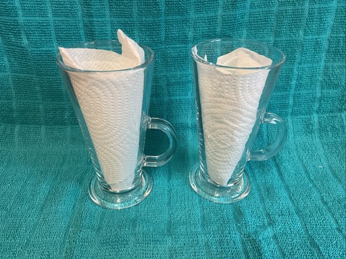 Glass latte mugs 300ml pack - glass,