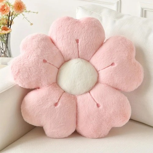 Floral plush cushions - floral,