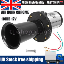 12V Klaxon Ahoooogah Old Style Vintage Air Horn Chrome Klaxon Car Truck Trumpet