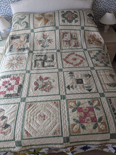 Vintage handmade sampler - vintage,