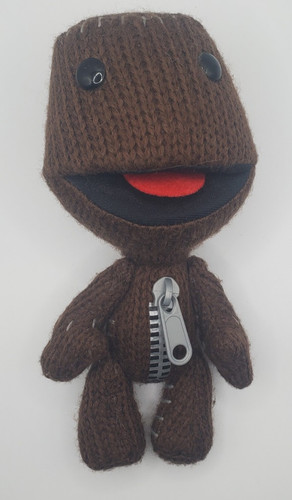 Sackboy plush little big - sackboy,