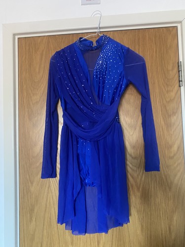 Blue mesh and sequin lyrical