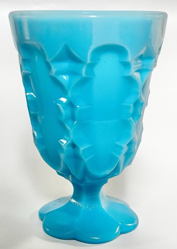Antique blue opaline milk - blue,