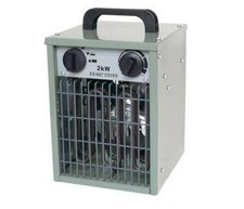 Electric Greenhouse Heater 2kW with Thermostat for Garage Shed Indoor Use