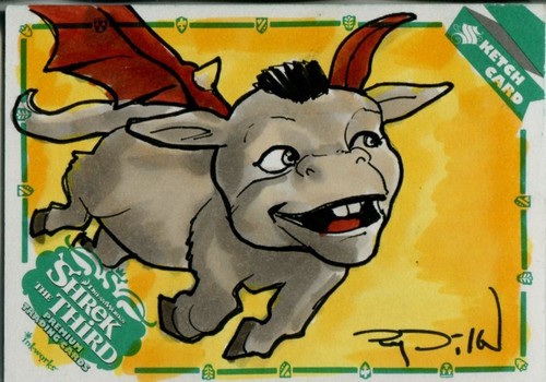 Shrek the third hand drawn - shrek,