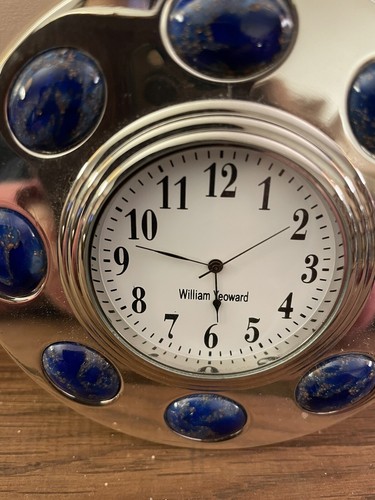 William yeoward clock blue - william,