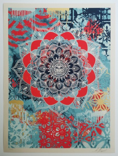 Shepard fairey chaos - fairey,