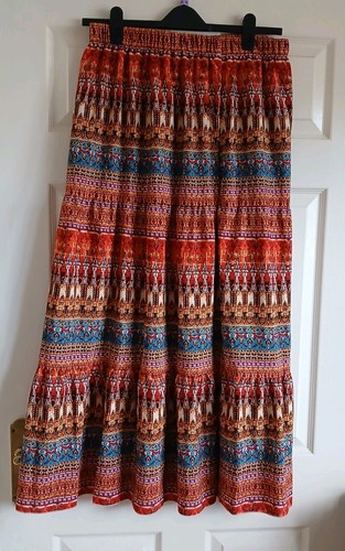 Women bohemian orange mix - orange,