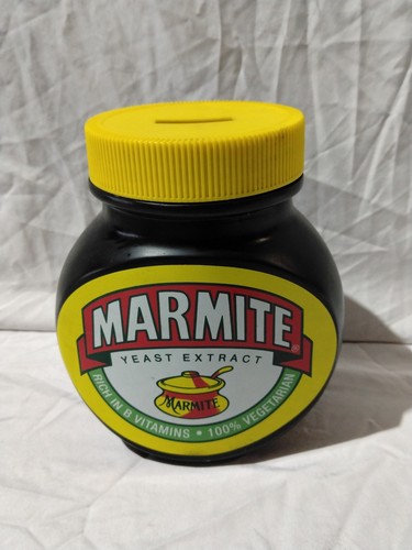 Large marmite jar money bank - marmite,