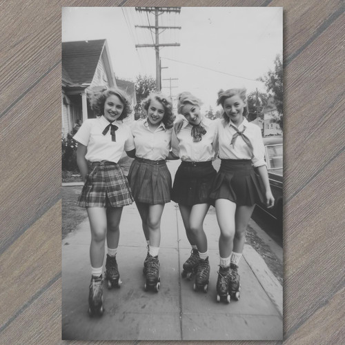 Art print retro - art,