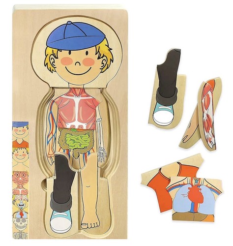 Kidzlane boy wooden - boy, body