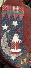 Hand Made Quilted Santa