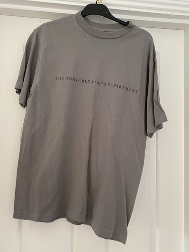 Taylor swift grey ttpd shirt - grey,