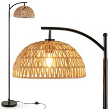 COSTWAY Arc Floor Lamp 63
