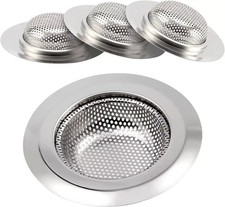 PREMIUM KITCHEN SINK REPLACEMENT DRAIN WASTE FILTER PLUG BASIN STRAINER DRAINER