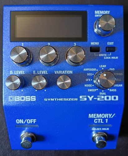 Boss 200 guitar - sy-200,