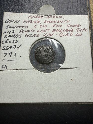 Saxon silver sceatta sceat - silver,