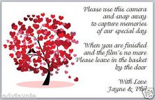10 Wedding Disposable Camera