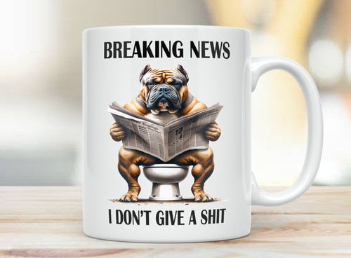 Bully funny mug work - xl,