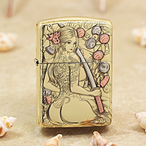 Zippo armor 168 copper lighter - zippo,