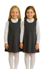 Kids Girls 2 Pack Plain School