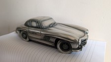 Mercedes-Benz TML 004 Gullwing Pewter Sculpture by COMPULSION SCULPTURES