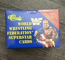 WWF / WWE 1991 classic trading cards boxed new Sealed Unopened