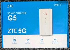 ZTE G5 MC8520B 5G 4G WIFI 7 Unlocked Router Ultra Fast Antenna sim slot unlocked
