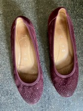 Gabor Arya Burgundy Suede