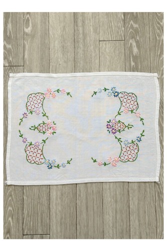 Vintage hand embroidered