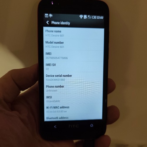 Htc desire 601 - desire, locked