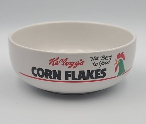 Kelloggs cornflakes bowl 1987 - cornflakes,