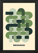 Bauhaus Fabric Art Mid Century