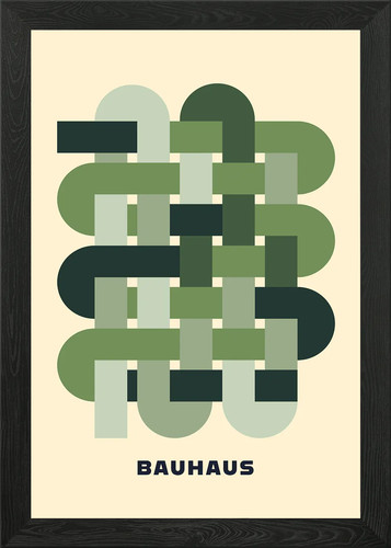 Bauhaus fabric art - fabric,