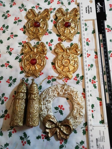 Vintage christmas paper - vintage, mache