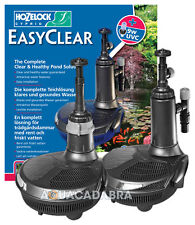 HOZELOCK EASYCLEAR ALL IN ONE INPOND FILTER UV POND PUMP UVC WHOLE RANGE FISH