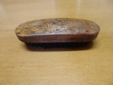 OLD SHOE CLEANING BRUSH. VINTAGE C. W. S. 5" WOODEN POLISHING BRUSH #1275