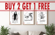 NEW Studio Ghibli Anime Print