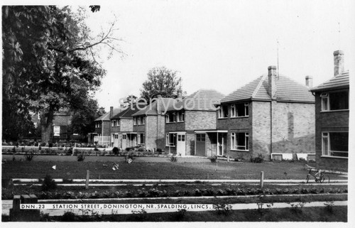 Donington postcard - donington, (spalding)